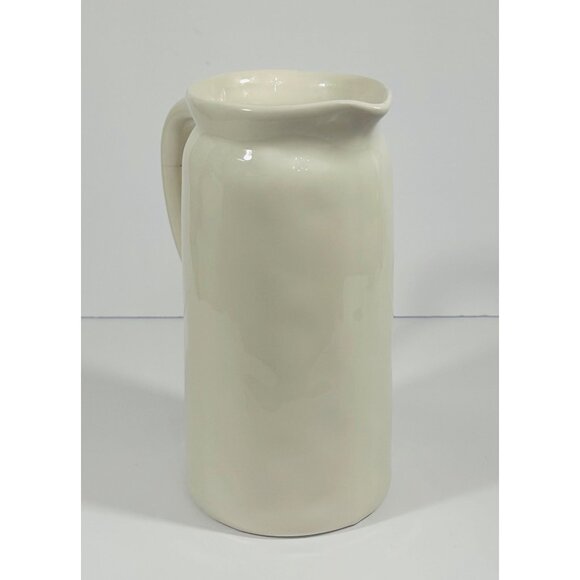 Rae Dunn Pour Ceramic Pitcher Artisan Collection By Magenta Farmhouse Style Ivor - Picture 3 of 11